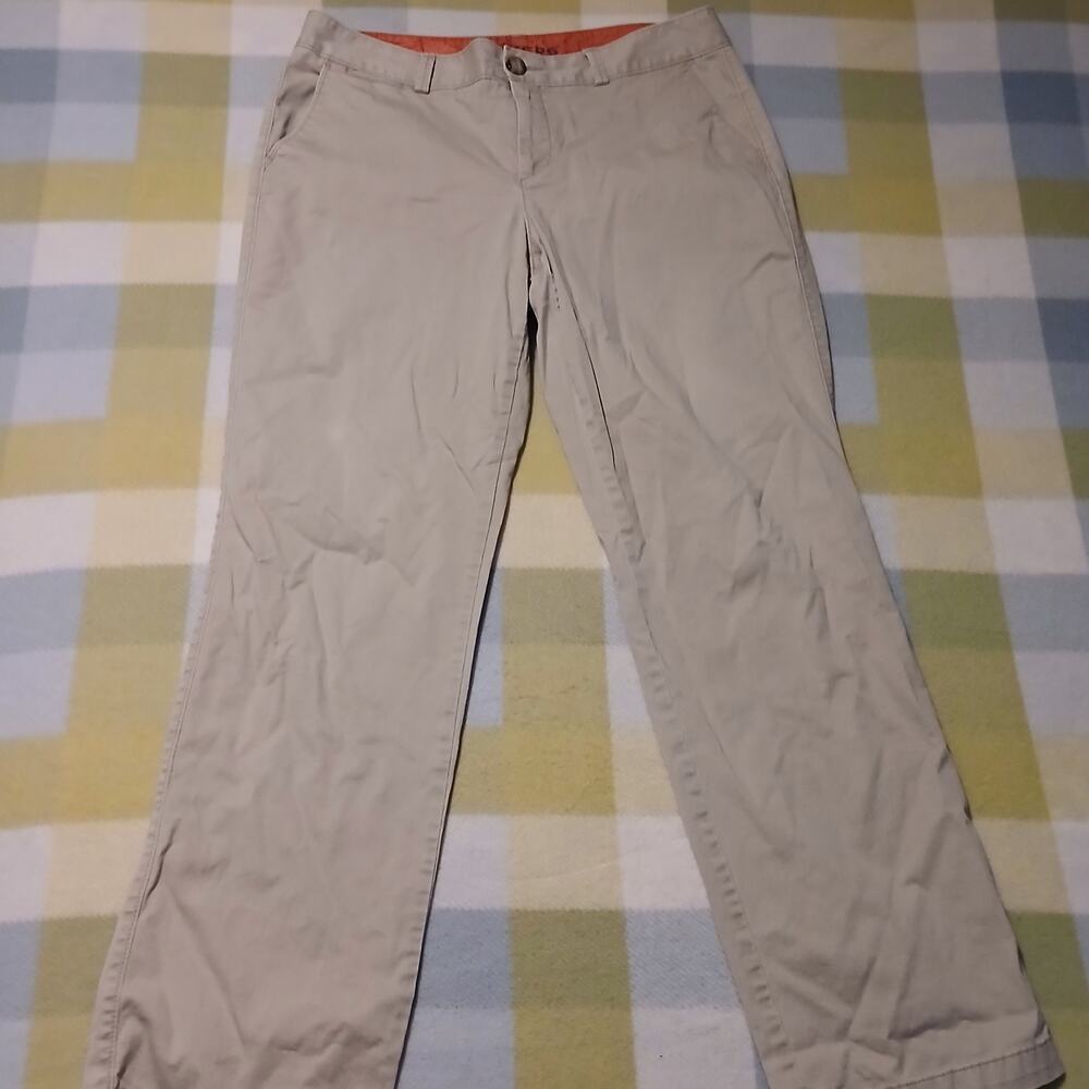 DOCKERS Pants, Women's Size 12M, Khakis Tan, Pockets, Straight Leg
